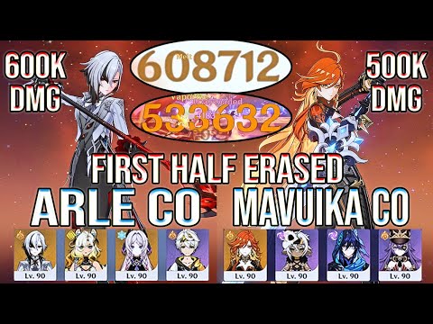 🔥600K DMG Arlecchino & Mavuika | Spiral Abyss Floor 12 | Genshin Impact