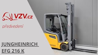 Jungheinrich EFG 216 k three-wheel forklift for sale - Image 4 | Machineryline ZM Jungheinrich EFG 216 k three-wheel forklift | Image 4 - Machineryline