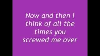 Somebody that i used to know - Walk off the Earth - Lyrics