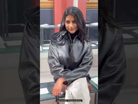 Simone Ashley front row at Valentino SS24 PFW