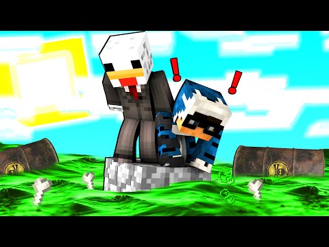 SOPRAVVIVIAMO SULL'ISOLA TOSSICA DI MINECRAFT - ITA