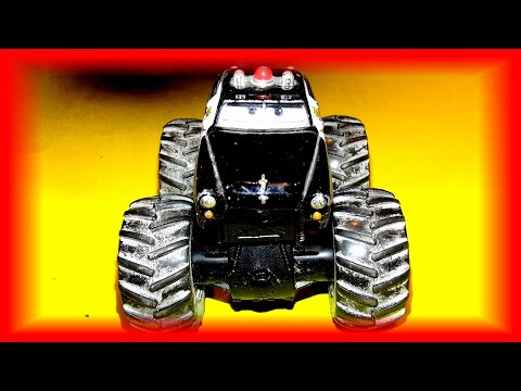Pixar Cars Customs Monster Truck Sheriff from Cars the Delinquent Road Hazards and Carbon McQueen