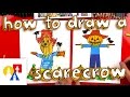 How To Draw A Scarecrow