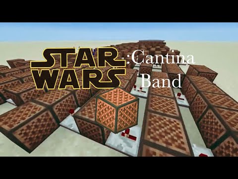 STAR WARS CANTINA BAND [Minecraft noteblocks] full instrumental