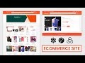 Demo Ecommerce Website Design Tutorial Build An Amazing App React Js Sass Redux Toolkit