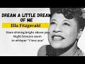 Dream a Little Dream of Me - Ella Fitzgerald Lyrics (HD Quality)