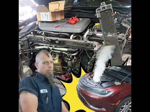 ♨️Chrysler 200 Radiator replace How to🔥♨️