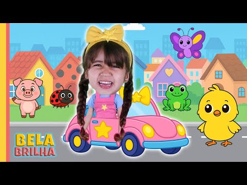 Fui Morar Numa Casinha | Música das Cores Infantil por Bela Brilha