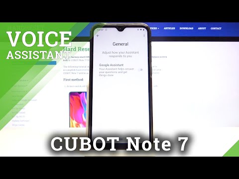 How to Turn Off Google Assistant in CUBOT Note 7 – Google Assistant Deactivation
