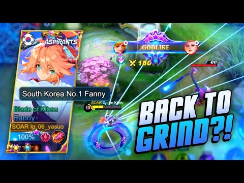 BACK TO GRIND?! | FANNY RANK GAMEPLAY | MLBB
