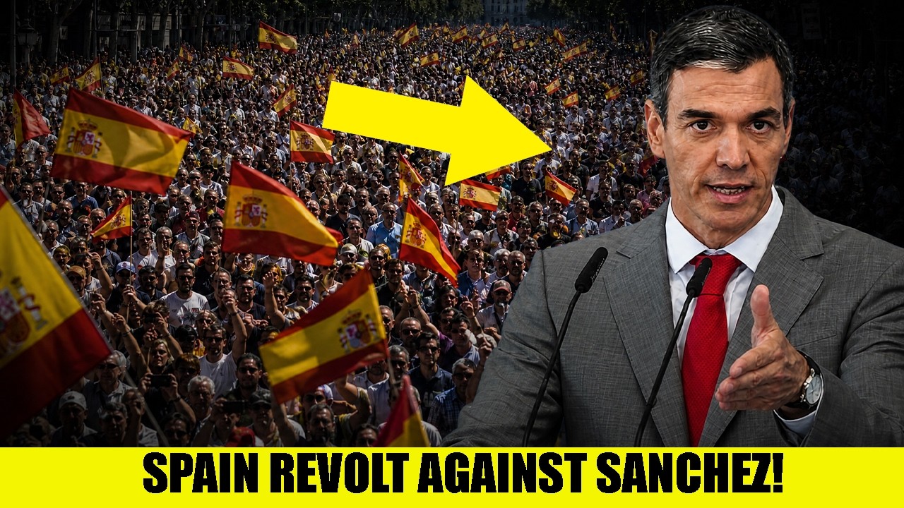 Pedro Sanchez COLLAPSE Has Begun! Protests Everywhere, As Spain REVOLT!