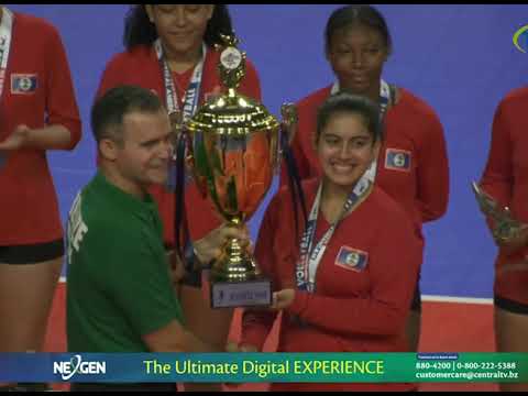 U 21 Female Volleyball Team Takes Silver at 19th Central American Volleyball Championship.