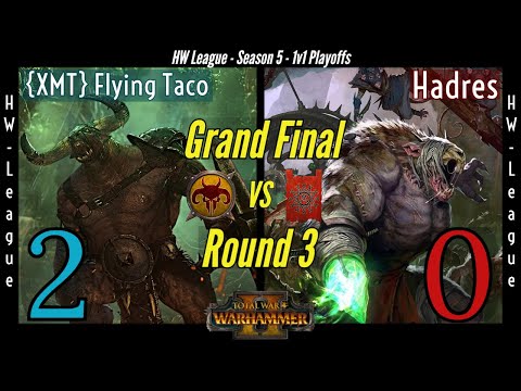 Beastmen vs Skaven - HW League 1v1 Playoffs ($200 prize) - Total War: Warhammer II