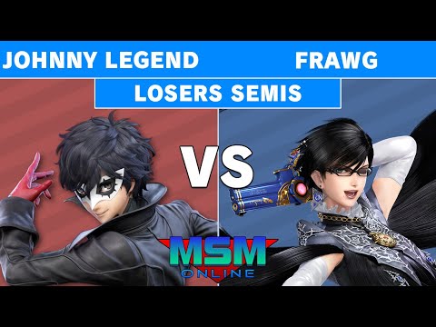 MSM Online 52 - Frawg (Bayonetta) Vs. Johnny Legend (Joker) - Losers Semis