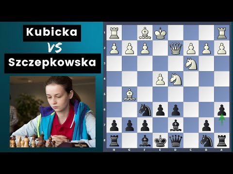 In the footsteps of Kupreichik the Great - Kubicka vs Szczepkowska 2018 Polish Women's Championship