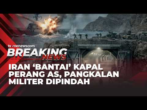 Panik! AS Pindahkan Pangkalan Militer Ke Bawah Tanah, Kapal Dirudal Iran | BREAKING NEWS