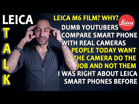 LEICA TALK .... Everyone Now A Days Going Back to The Past.