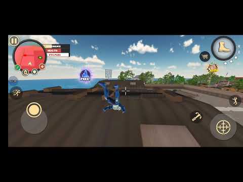 Rope Hero:Vice Town (Helicopter Secret Location).Find Helicopter on High Tower - Android Gameplay HD