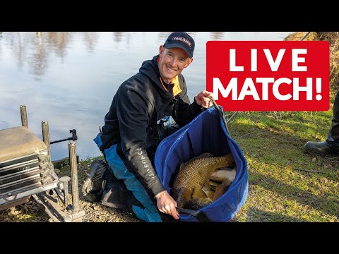 LIVE MATCH FISHING with Lee Kerry! | Oaks Lakes