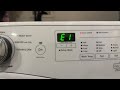 E1 F9 Error Code Fix Whirlpool Washer Pt 2