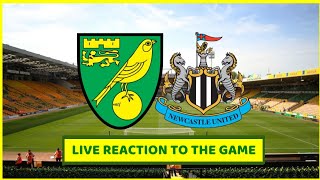 Live | Full-time reaction | Norwich 3-1Newcastle