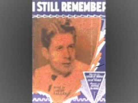 "I Still Remember" (Rudy Vallee, 1930)