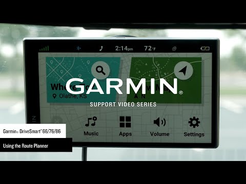 Garmin DriveSmart 76 Navigatorius su laidu video