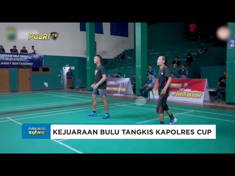 KEJUARAAN BULU TANGKIS KAPOLRES JEMBER CUP