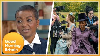 Bridgerton's Adjoa Andoh Shares Her Thoughts On The Netflix’s Hit Drama Sequel | GMB video