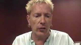 Johnny Rotten Interview August, 2007, NYC