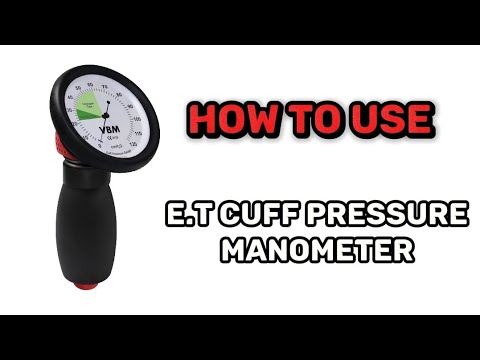 Vbm Cuff Pressure Gauge