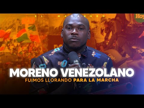 Intentaron confundirme con un Haitiano en la Marcha - Moreno venezolano