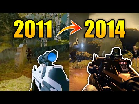 Destiny looked like THIS in 2011? (Pre-Alpha Gameplay)