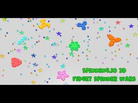Spinning.io 3D : Fidget Spinner .io Tops Wars Video