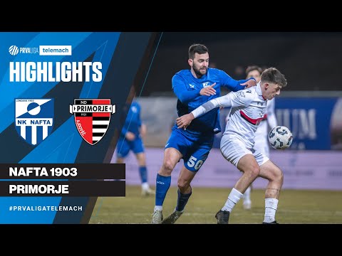 Nafta 2-2 Primorje | 22. krog 2024/25 #PrvaLigaTelemach