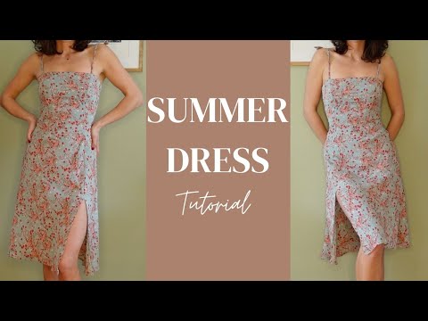 Reformation Inspired Summer Dress | DIY | Pattern...