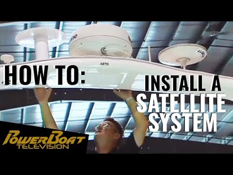 How to Install An Intellian Satellite System on Your Boat | 2010 Classic DIY | PowerBoat TV