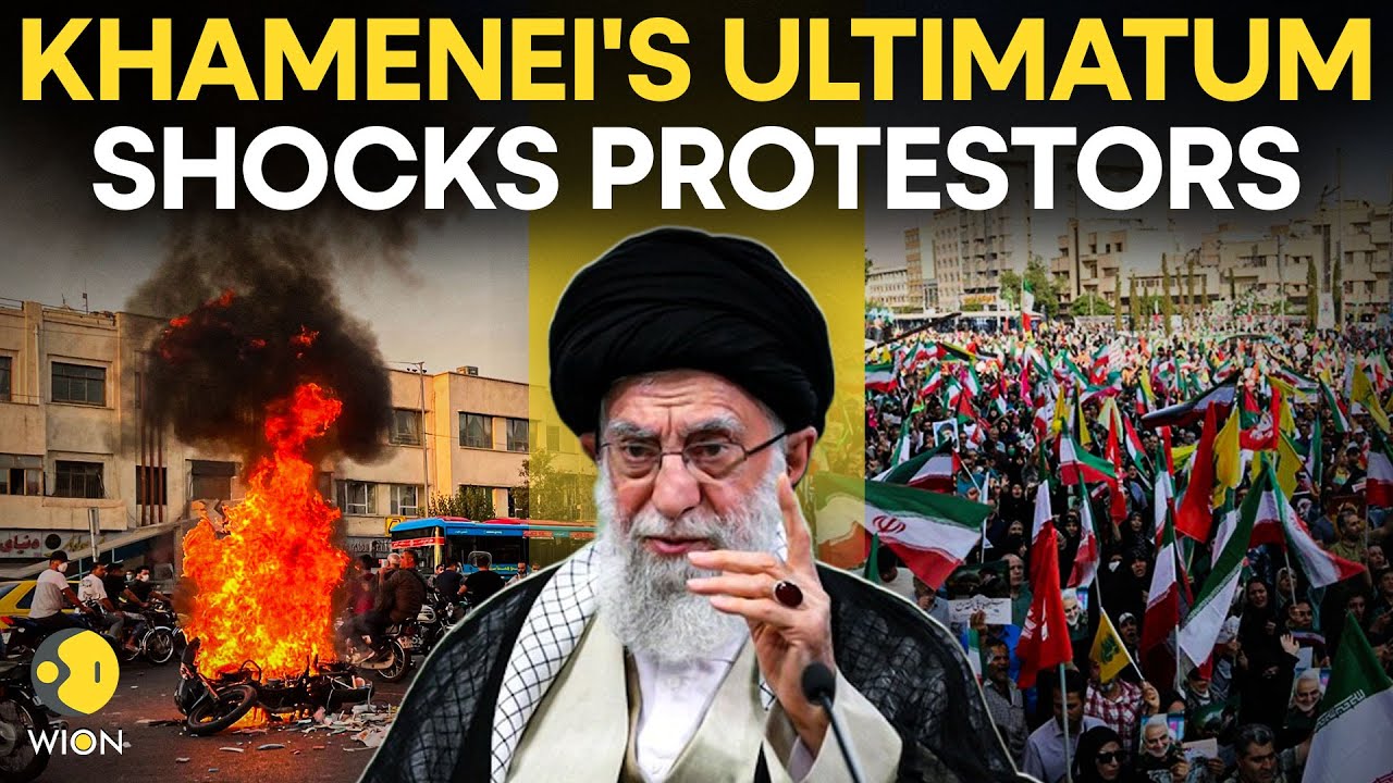 Iran Protests LIVE: Khamenei Issues Final Ultimatum For 'Violent Protestors' Amid Exploding Protests
