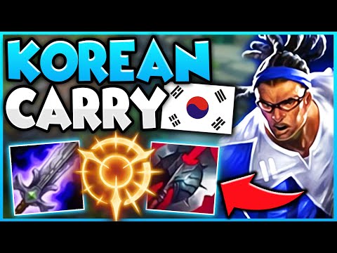 THIS KOREAN LUCIAN BUILD IS SO BUSTED! I SOLO CARRIED THIS GAME WITH THIS STRAT! - League of Legends