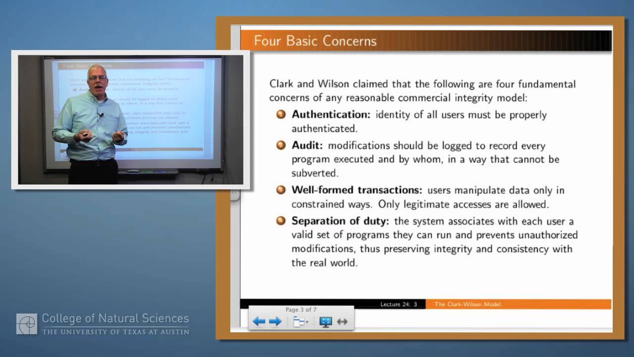 Foundations of Computer Security 24