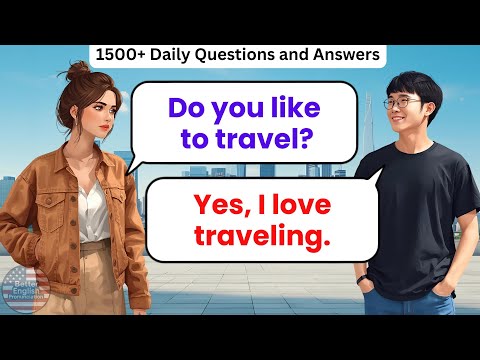 1500 Common English Questions and Answers | Simple English Conversation Practice | Speak English