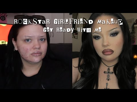 grwm + rockstar girlfriend makeup