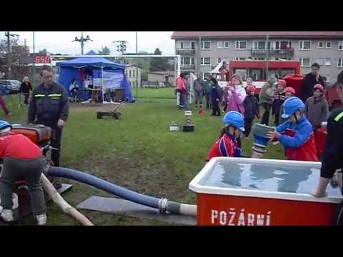 O pohár starosty Hajnice - 18. 5. 2013 - požární útok - SDH Slatiny mladší