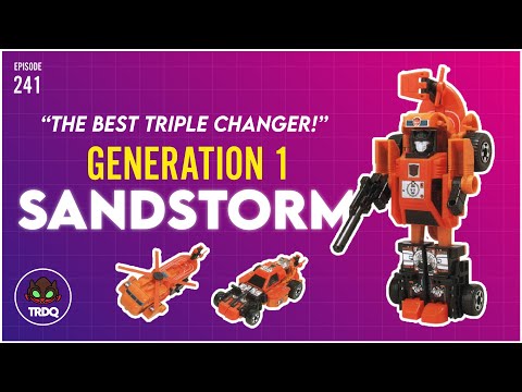 TRDQ: Generation 1 Sandstorm Review - the best G1 Triple Changer?