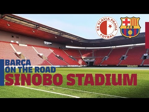 Inside Slavia Prague’s stadium | BARÇA ON THE ROAD