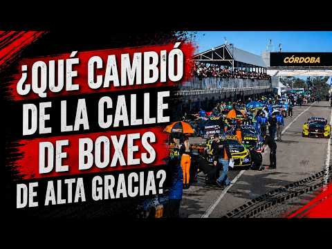 Turismo Carretera | ¿Por qué quedó tan angosta la calle de boxes de Alta Gracia?