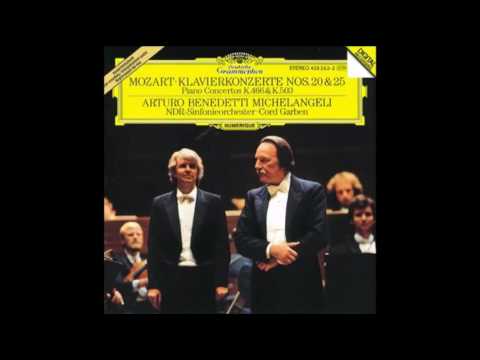 Benedetti Michelangeli - Mozart: Concerto per pianoforte e orchestra n. 20