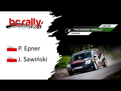 4 TEC 2000 Rally  Patryk Epner Jakub Sawiński Citroen C2CUP