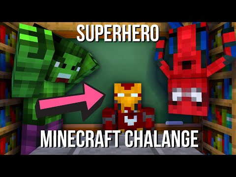 Monster School : Epic BREWING SUPER HERO Challenge - Minecraft Animation