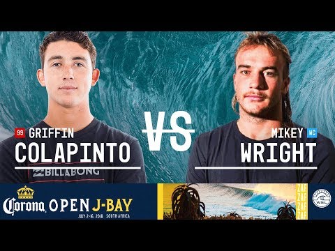 Griffin Colapinto vs. Mikey Wright - Round Three, Heat 11 - Corona Open J-Bay - Men's 2018